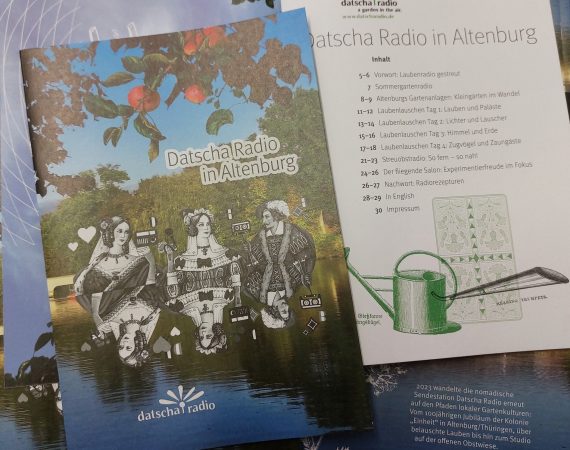 Broschüre Datscha Radio in Altenburg