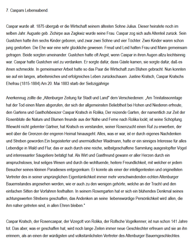 KulTÜRchen 20 - Der Rosengarten Rolika - Eva Weymann