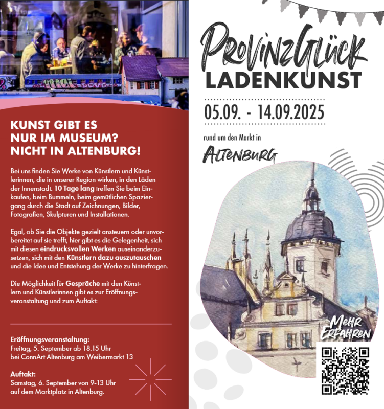 Der fliegende Salon - ProvinzGlück - Ladenkunst 05.09. - 14.09.2025
